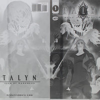 Talyn: Seed of Darkness #1 - Cover - Black - Comic Printer Plate - PRESSWORKS