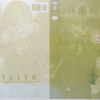 Talyn: Seed of Darkness #1 - Cover - Yellow - Comic Printer Plate - PRESSWORKS