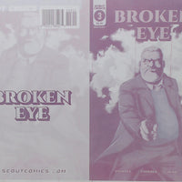 Broken Eye #3 - Cover - Magenta - Comic Printer Plate - PRESSWORKS