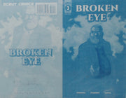 Broken Eye #3 - Cover - Cyan - Comic Printer Plate - PRESSWORKS