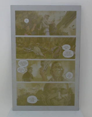 Forever Maps - Trade Paperback - Page 93 - Yellow - Comic Printer Plate - PRESSWORKS