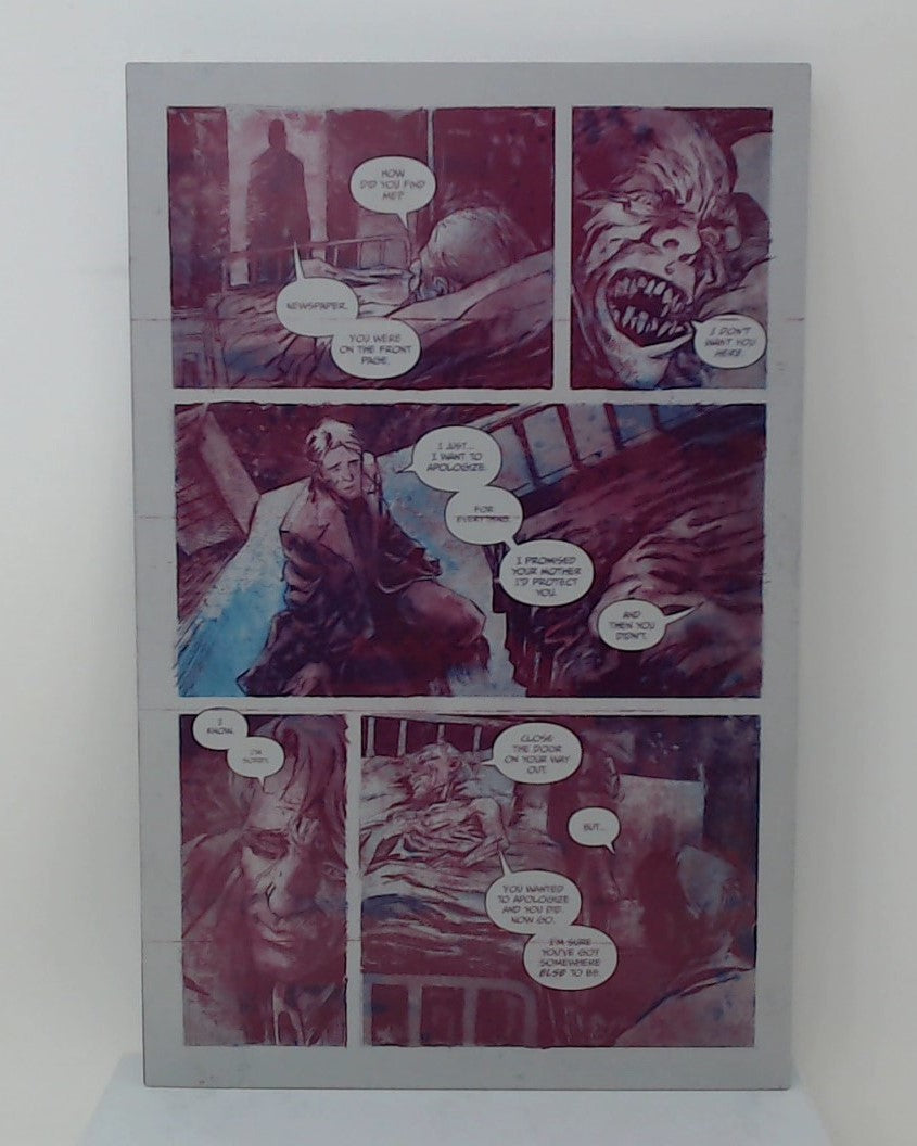 Forever Maps - Trade Paperback - Page 80 - Magenta - Comic Printer Plate - PRESSWORKS