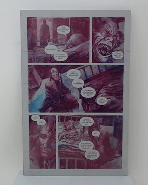 Forever Maps - Trade Paperback - Page 80 - Magenta - Comic Printer Plate - PRESSWORKS