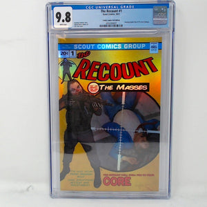 CGC Graded - Recount #1 - Foil - Amazing Spiderman Homage - 9.8