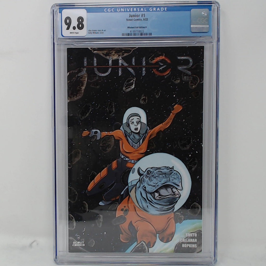 CGC Graded - Junior #1 - Whatnot Foil Cover B - 9.8