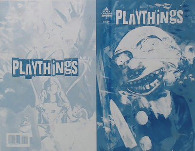 Playthings #5 - Cover - Cyan - Comic Printer Plate - PRESSWORKS
