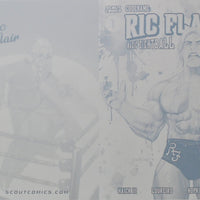 Codename Ric Flair: Magic Eightball #1 - Tyler Kirkham Variant - Cover - Cyan - Comic Printer Plate - PRESSWORKS