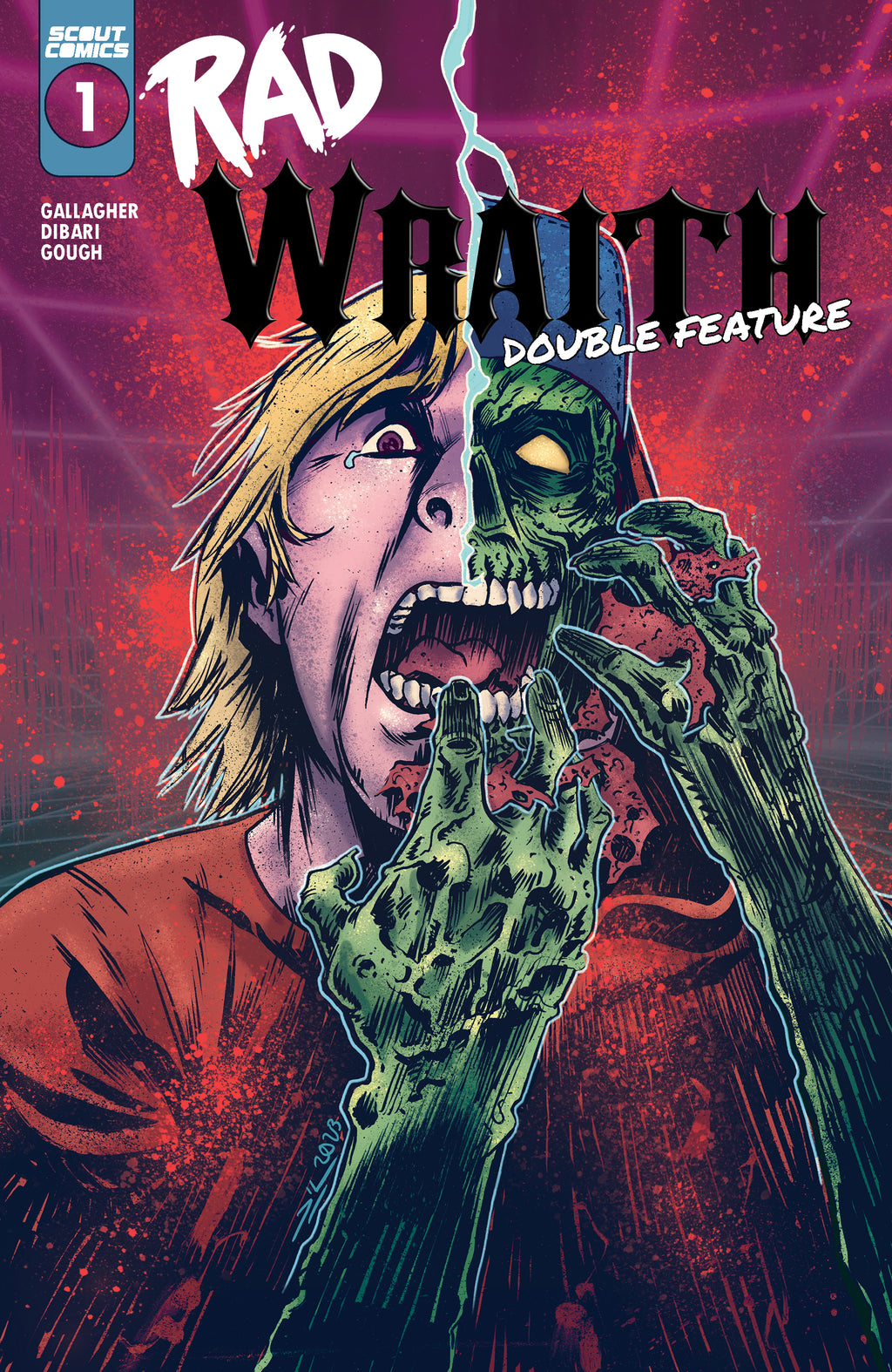 Rad Wraith: Double Feature - Cover B - Rich Woodall