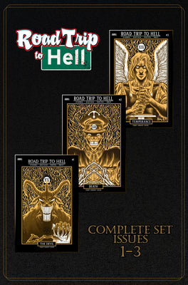 Road Trip to Hell - 1:25 Spotfoil Retailer Incentive Covers - Complete Set (Issues 1-3)