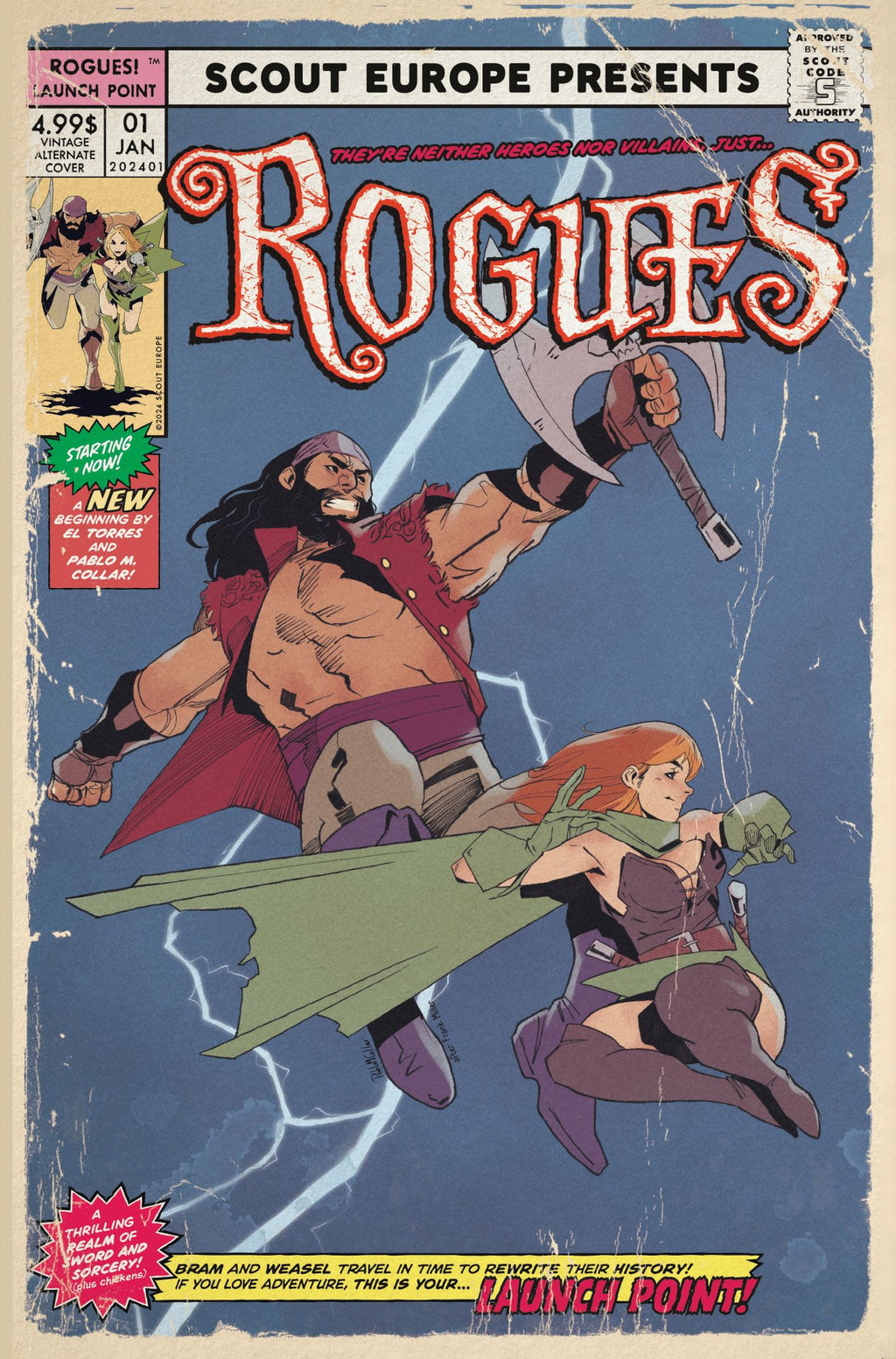 Rogues #1 - Secret Variant