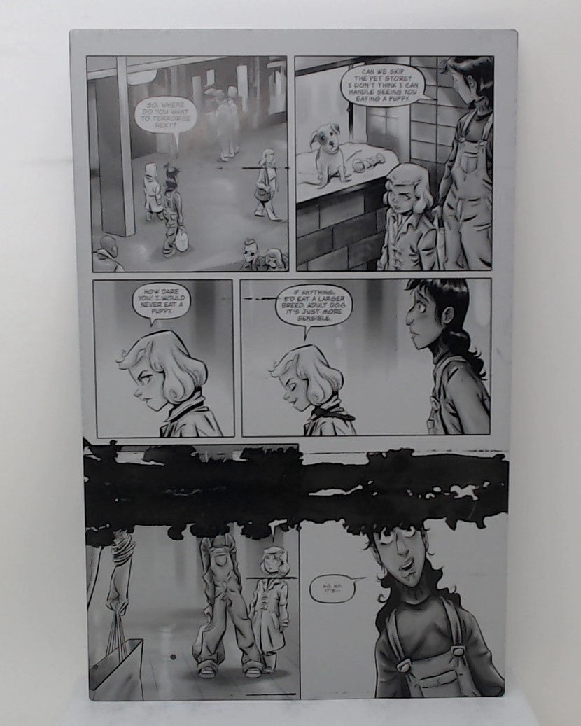 She Bites #1 - Page 14  - Black - Comic Printer Plate - PRESSWORKS