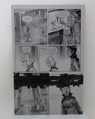 She Bites #1 - Page 14  - Black - Comic Printer Plate - PRESSWORKS