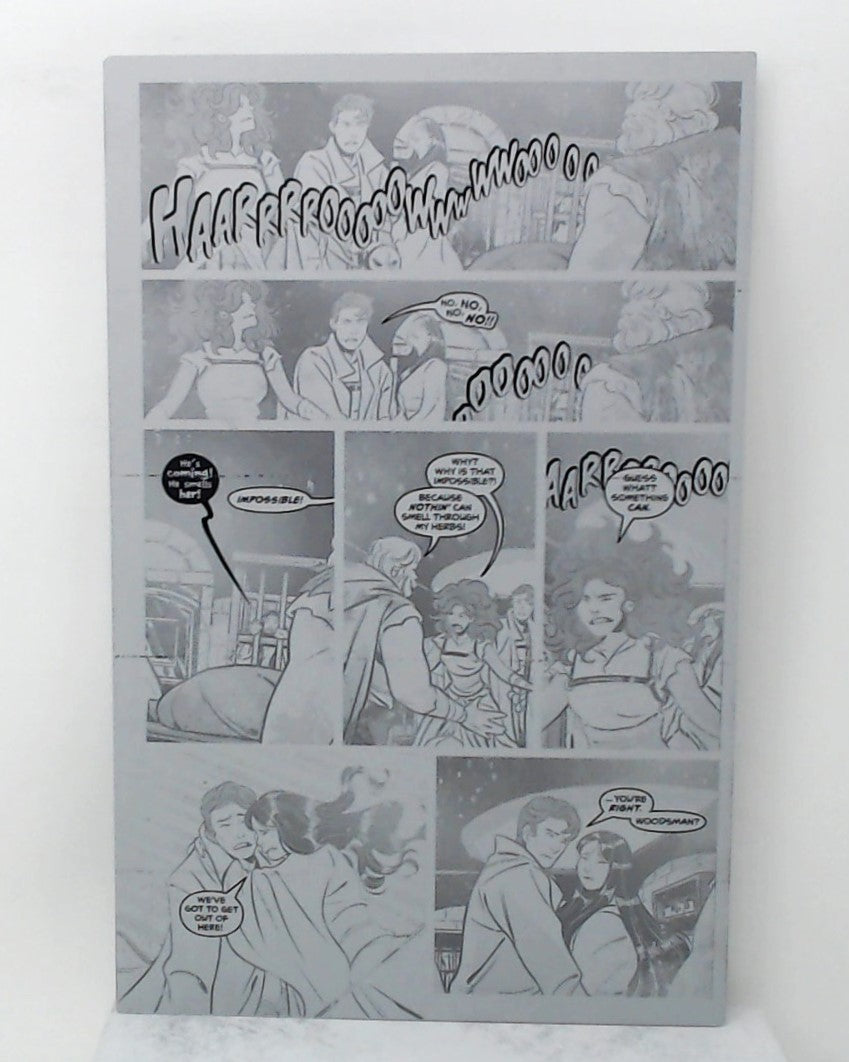 Snow White Zombie Apocalypse #5 - Page 10 - Black - Comic Printer Plate - PRESSWORKS