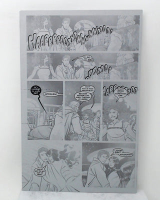 Snow White Zombie Apocalypse #5 - Page 10 - Black - Comic Printer Plate - PRESSWORKS