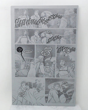 Snow White Zombie Apocalypse #5 - Page 10 - Black - Comic Printer Plate - PRESSWORKS