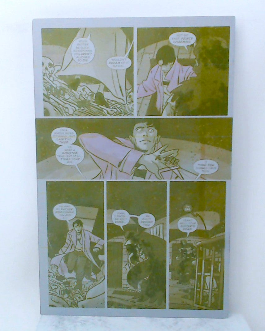 Snow White Zombie Apocalypse #5 - Page 12 - Yellow - Comic Printer Plate - PRESSWORKS