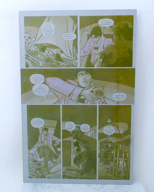 Snow White Zombie Apocalypse #5 - Page 12 - Yellow - Comic Printer Plate - PRESSWORKS