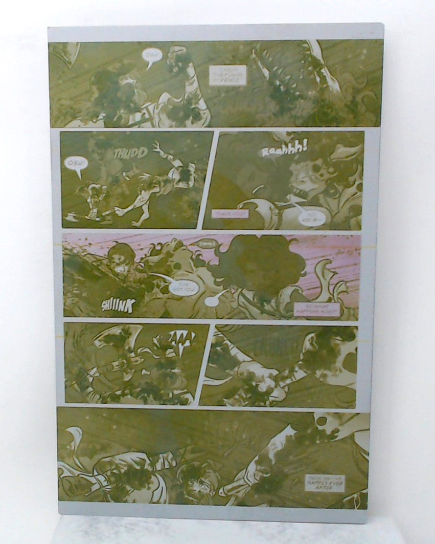 Snow White Zombie Apocalypse #5 - Page 18 - Yellow - Comic Printer Plate - PRESSWORKS