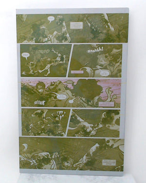 Snow White Zombie Apocalypse #5 - Page 18 - Yellow - Comic Printer Plate - PRESSWORKS