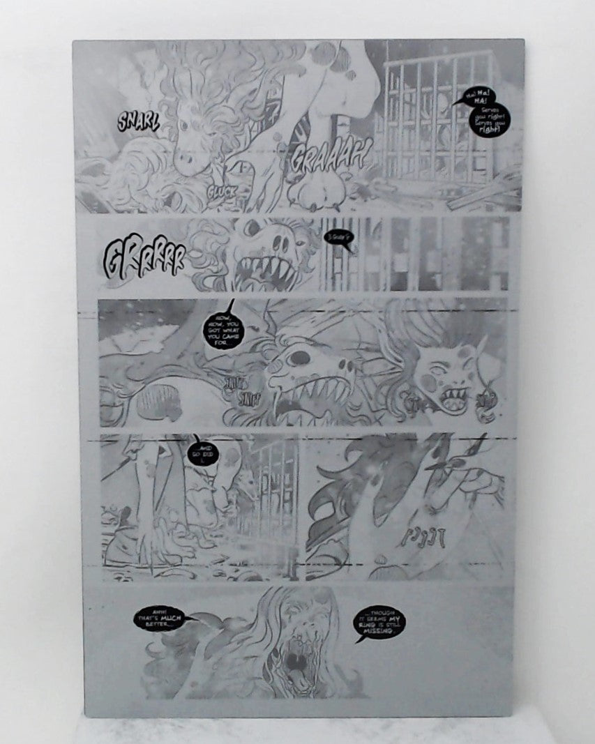 Snow White Zombie Apocalypse #5 - Page 23 - Black - Comic Printer Plate - PRESSWORKS