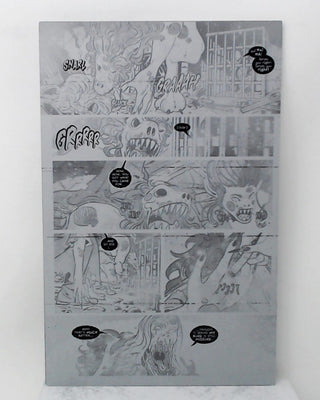 Snow White Zombie Apocalypse #5 - Page 23 - Black - Comic Printer Plate - PRESSWORKS
