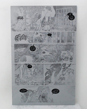 Snow White Zombie Apocalypse #5 - Page 23 - Black - Comic Printer Plate - PRESSWORKS