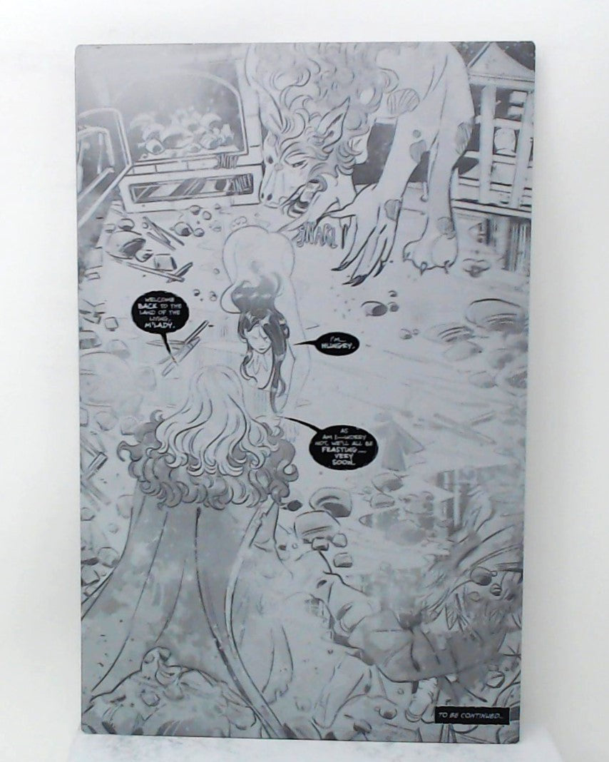 Snow White Zombie Apocalypse #5 - Page 25 - Black - Comic Printer Plate - PRESSWORKS