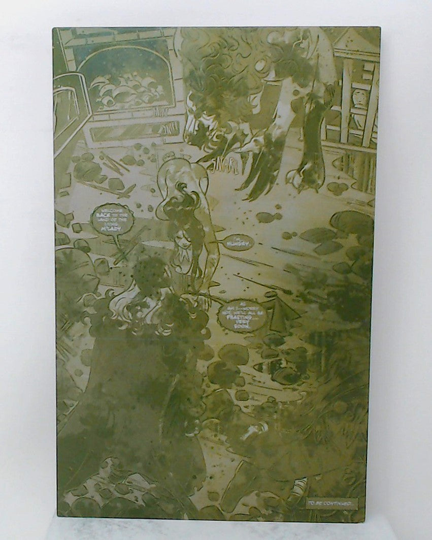 Snow White Zombie Apocalypse #5 - Page 25 - Yellow - Comic Printer Plate - PRESSWORKS