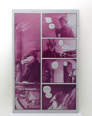 Sidequest #2 - Page 5 - Magenta - Comic Printer Plate - PRESSWORKS