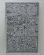 Traveler's Guide to Flogoria #2 - Page 10 - Black - Comic Printer Plate - PRESSWORKS - Sam Moore
