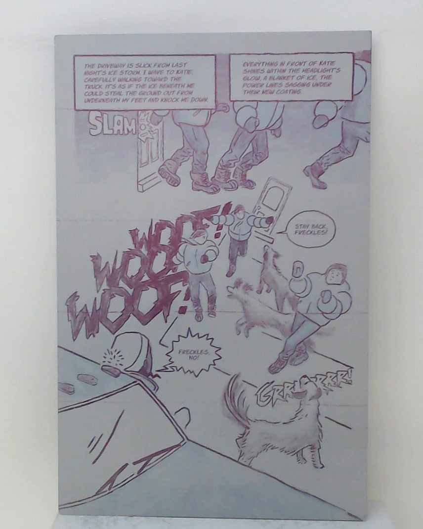 The Quarry #1 - Page 11 - Splash - Magenta - Comic Printer Plate - PRESSWORKS