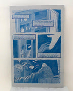 The Quarry #1 - Page 33 - Cyan - Comic Printer Plate - PRESSWORKS