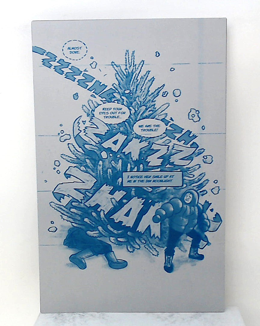 The Quarry #1 - Page 40 - Cyan - Comic Printer Plate - PRESSWORKS