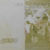 Shepherd: The Tether #1 -  1:10 Retailer Incentive - Cover - Yellow  - SIGNED - Comic Printer Plate - PRESSWORKS - Jaime Martinez