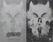 Shepherd: The Tether #1 -  Whatnot Select - Cover - Black  - SIGNED - Comic Printer Plate - PRESSWORKS - Jaime Martinez