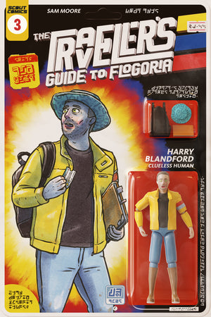 Travelers Guide To Flogoria #3 - 1:10 Retailer Incentive Action Figure Cover