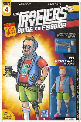 Travelers Guide To Flogoria #4 - 1:10 Retailer Incentive Action Figure Cover