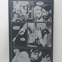 Tales of Vulcania #4 - Page 12 - Black - Comic Printer Plate - PRESSWORKS