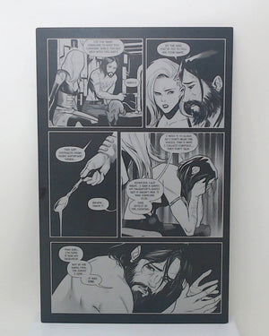 Tales of Vulcania #2 - Page 12 - Black - Comic Printer Plate - PRESSWORKS