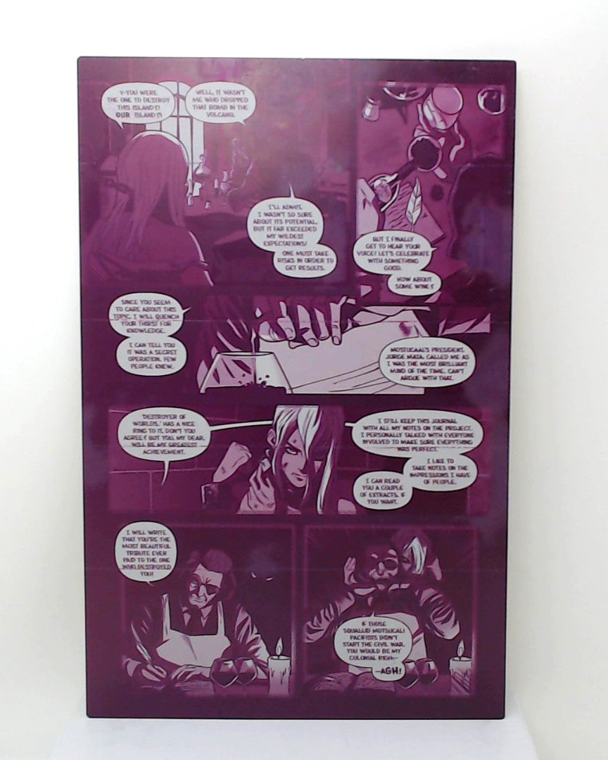 Tales of Vulcania #2 - Page 22 - Magenta - Comic Printer Plate - PRESSWORKS