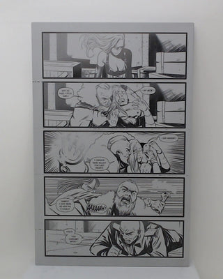 Tales of Vulcania #4 - Page 11 - Black - Comic Printer Plate - PRESSWORKS