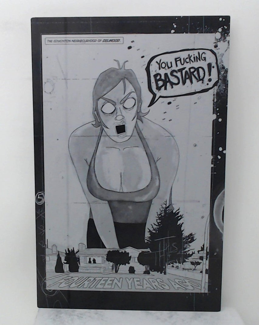 Trakovi #5 - Page 1 - Black - Comic Printer Plate - PRESSWORKS