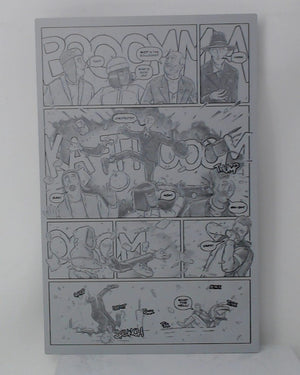 Traveler's Guide to Flogoria #6 - Page 24 - Black - Comic Printer Plate - PRESSWORKS - Sam Moore