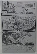 Blood Run #1 - Page 10 - Black - Comic Printer Plate - PRESSWORKS - Stephen Cardoselli