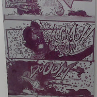 Blood Run #1 - Page 10 - Magenta - Comic Printer Plate - PRESSWORKS - Stephen Cardoselli