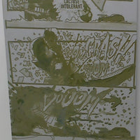 Blood Run #1 - Page 10 - Yellow - Comic Printer Plate - PRESSWORKS - Stephen Cardoselli