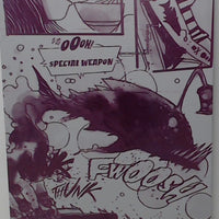 Blood Run #1 - Page 23 - Magenta - Comic Printer Plate - PRESSWORKS - Stephen Cardoselli