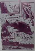 Blood Run #1 - Page 23 - Magenta - Comic Printer Plate - PRESSWORKS - Stephen Cardoselli