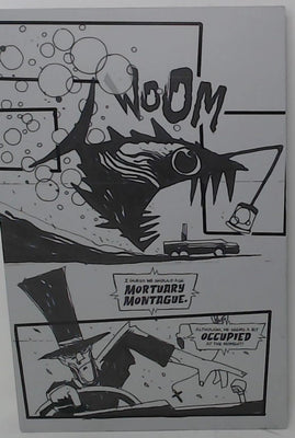 Blood Run #1 - Page 27 - Black - Comic Printer Plate - PRESSWORKS - Stephen Cardoselli