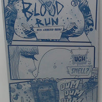 Blood Run #1 - Page 31 - Warhol - Cyan - Magenta - Yellow - Black - Comic Printer Plates - PRESSWORKS - Stephen Cardoselli